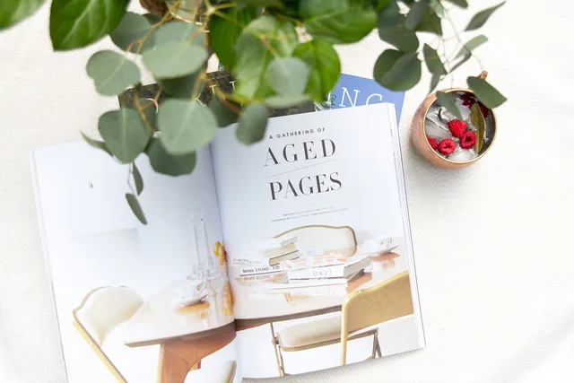 green, plant, white, nature, table, work, desk, magazine, red, fruit. Magazine editorial workflow: a practical guide