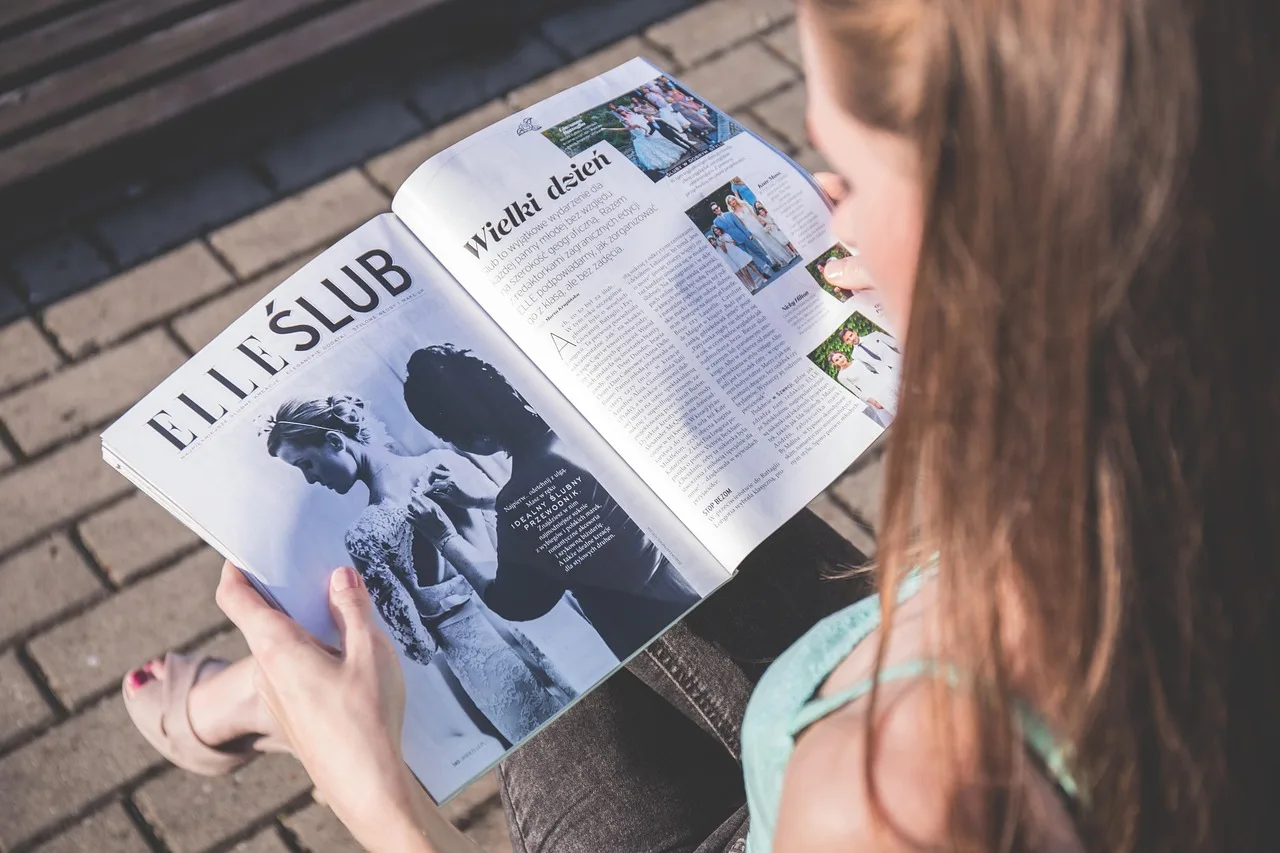 people, adult, attractive, elle, enjoy, female, girl, hair, holding, lady, lifestyle, long, magazine, media, modern, newspaper, person, people, magazine, magazine, magazine, magazine, magazine, newspaper. Magazine Media Kit Examples: What to Include to Sell Ad Space