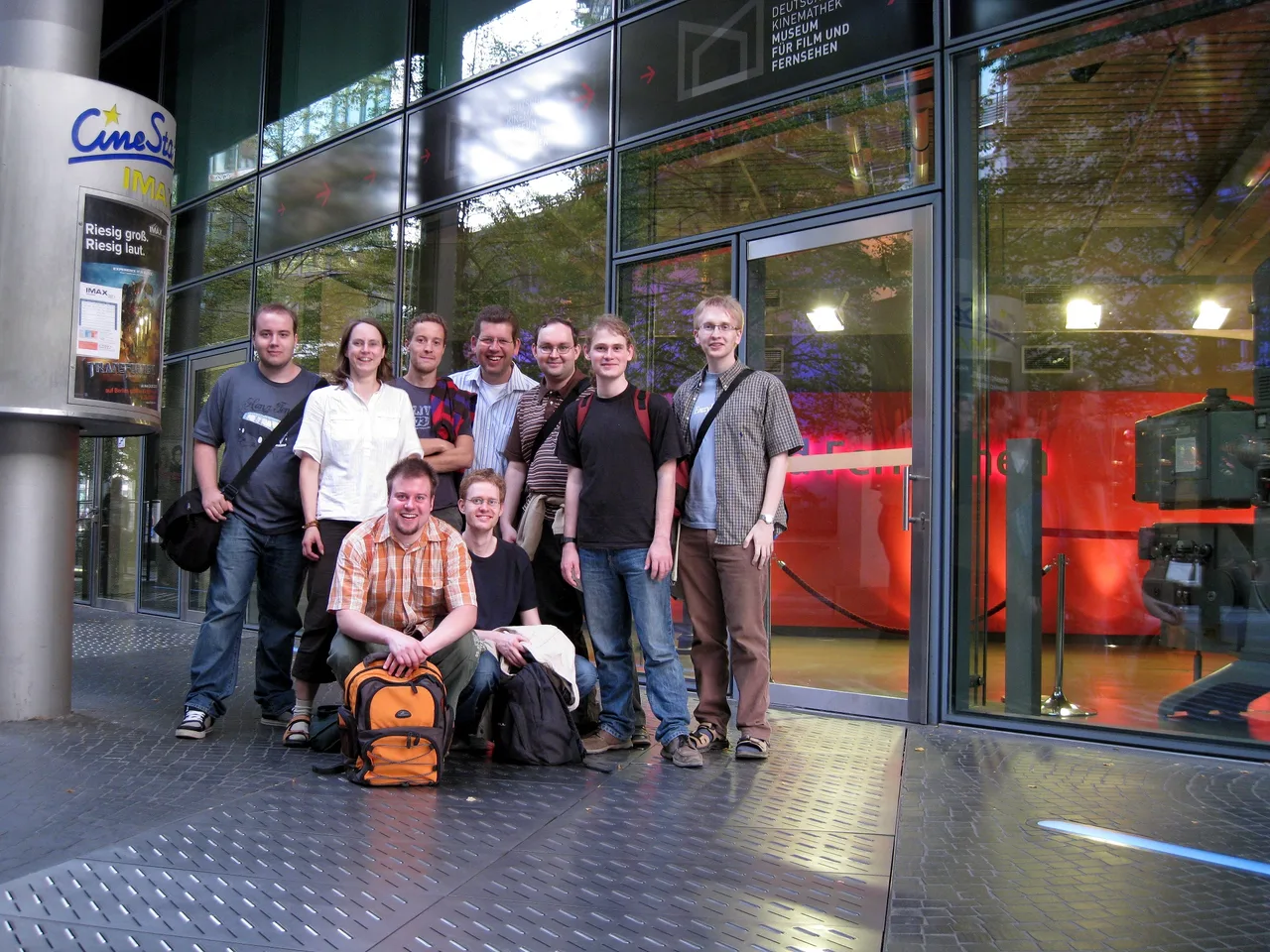 Editorial staff gathered in Berlin in 2009