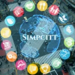 Simpcitt: A Living Map of Virtual Democracy and Urban Futures