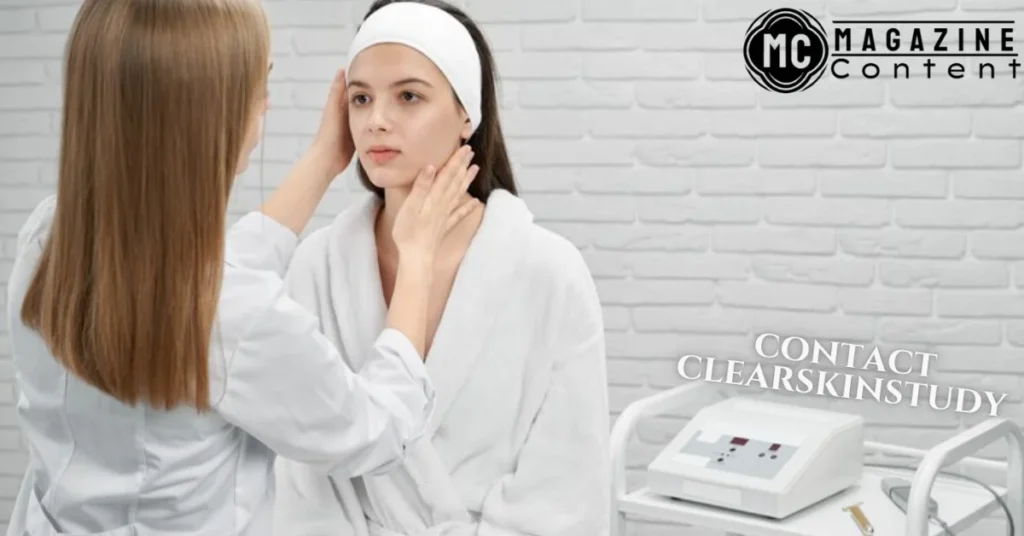 Contact ClearSkinStudy